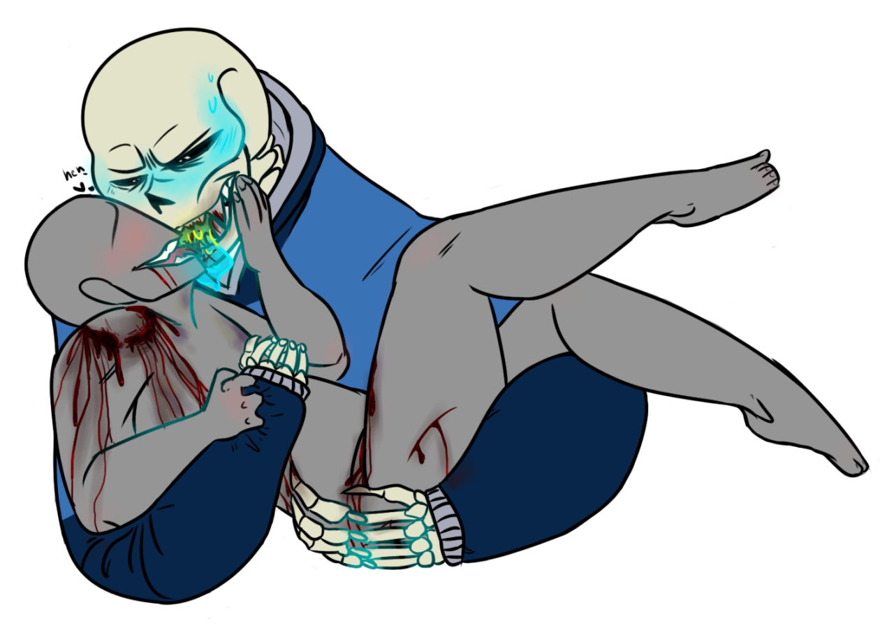 Sudden high amounts of magic makes humans sick, as Sans has learned. 